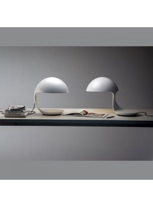 LAMPE DE TABLE COBRA BLANCHE