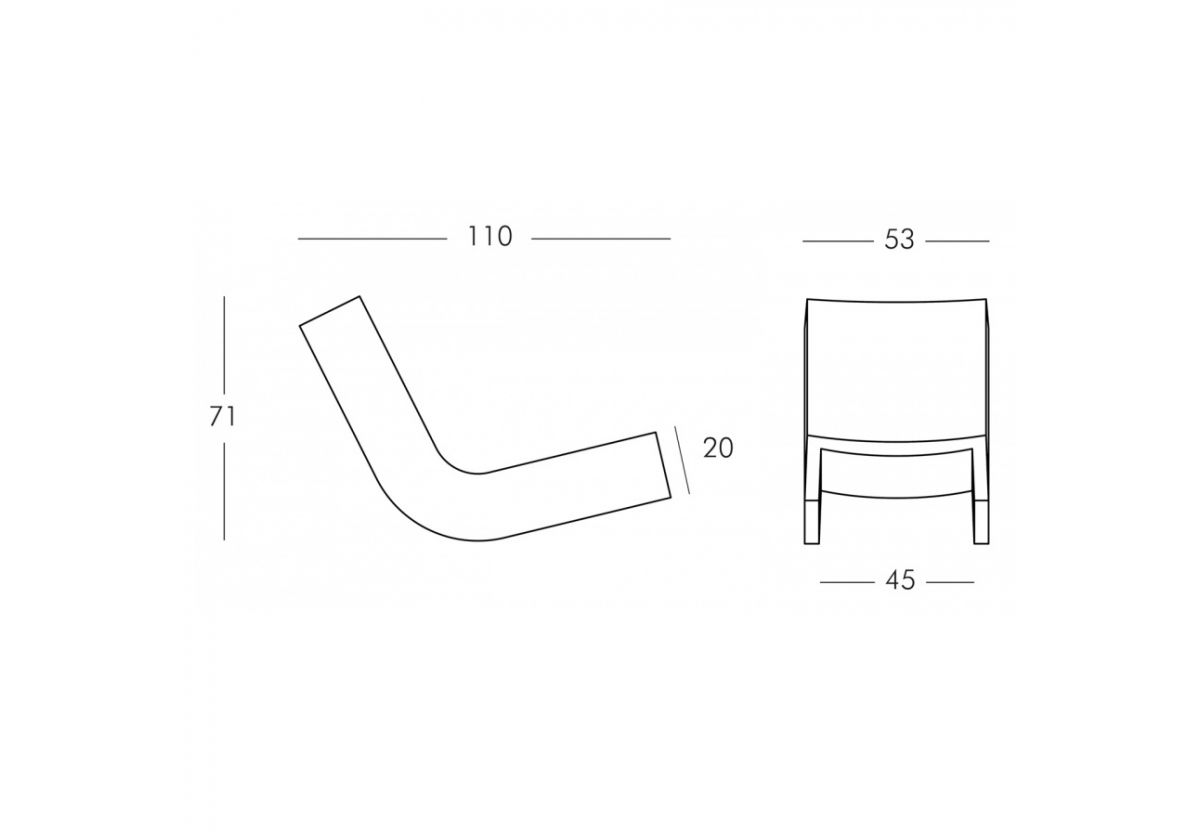 CHAISE LONGUE TWIST