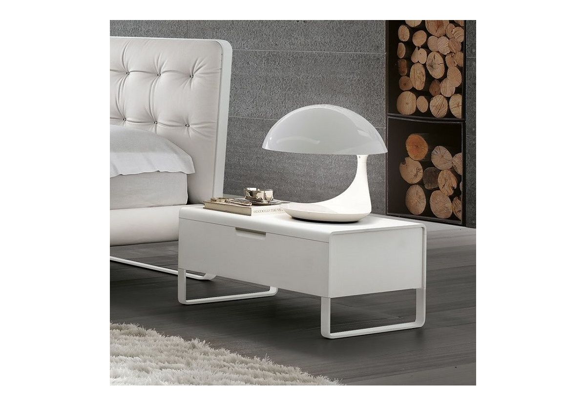 TABLE DE CHEVET ESPRIT BLANC