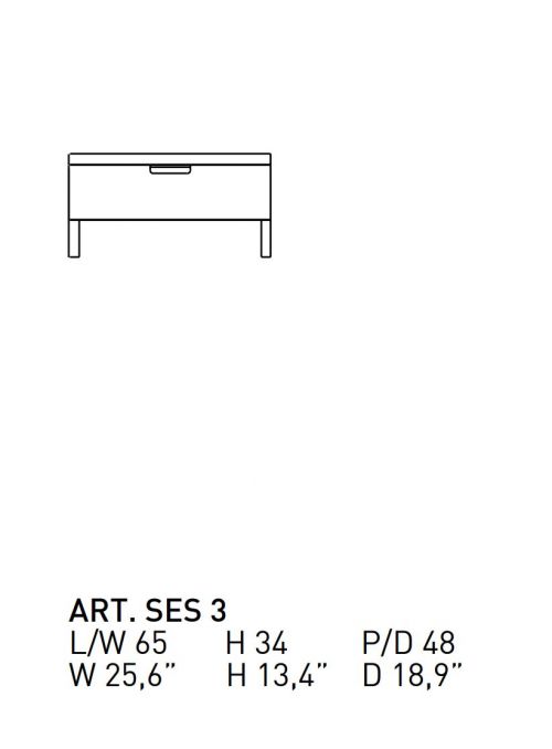 TABLE DE CHEVET ESPRIT BLANC