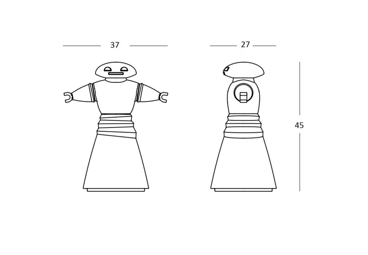 LAMPE DE TABLE MR. BOT