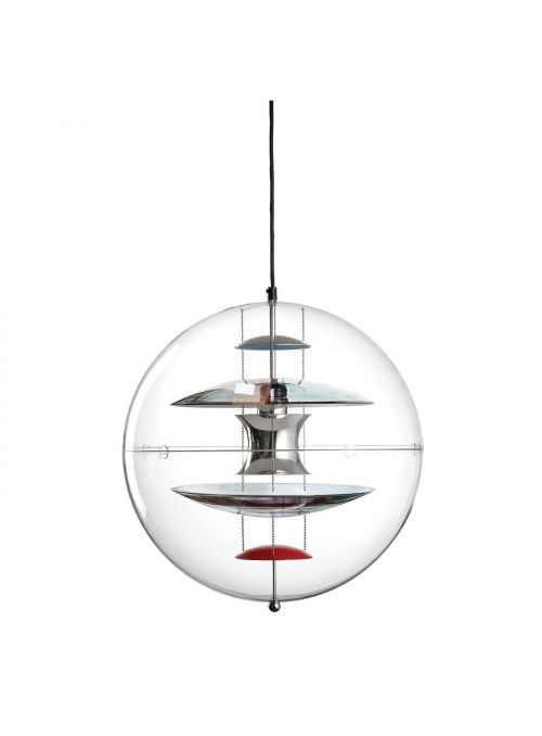 SUSPENSION VP GLOBE EN VERRE COLORE