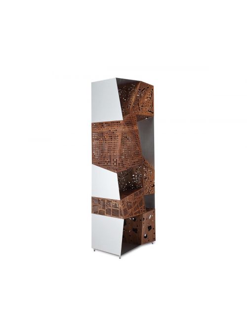 ETAGERE RIDDLED TOTEM