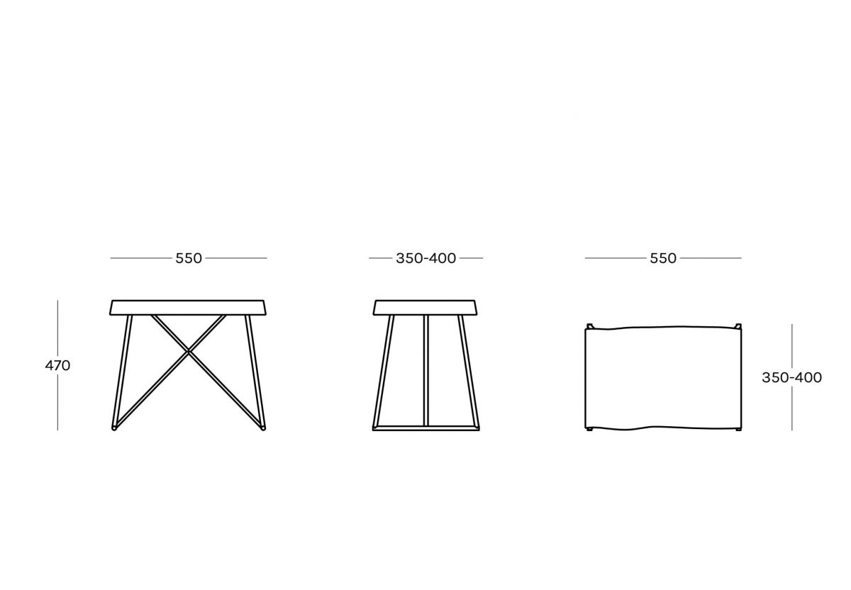 TABOURET OLD TIMES