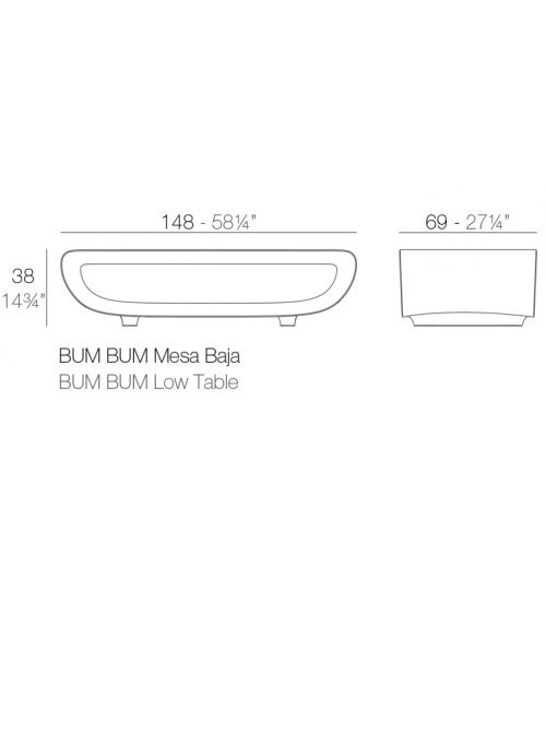 TABLE BASSE BUM BUM