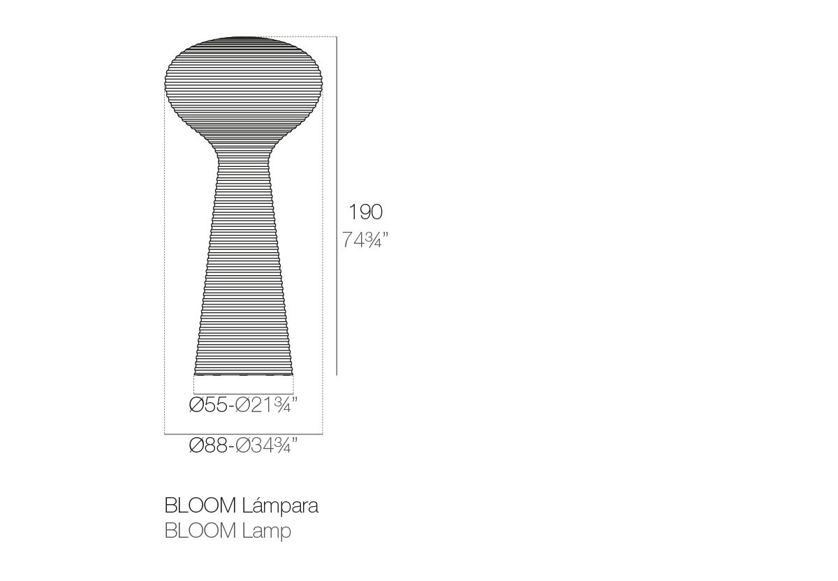 LAMPE BLOOM