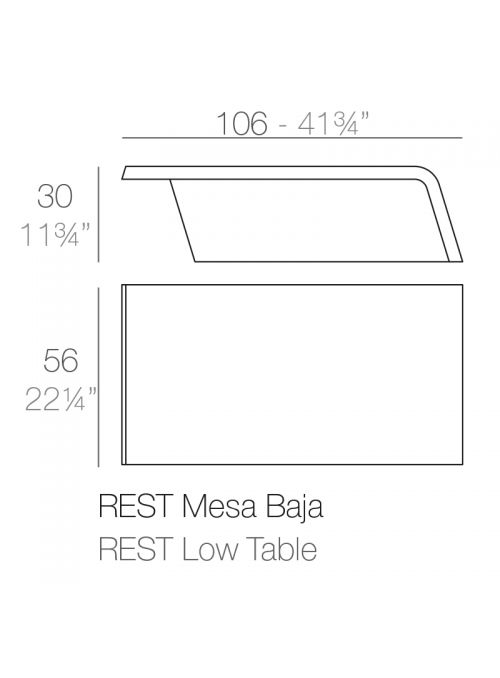 TABLE BASSE REST