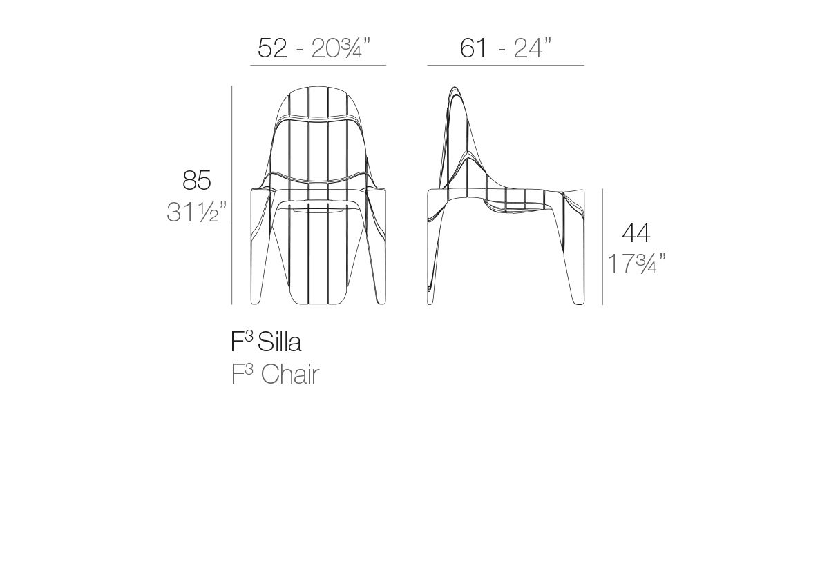 CHAISE BICOLORE F3