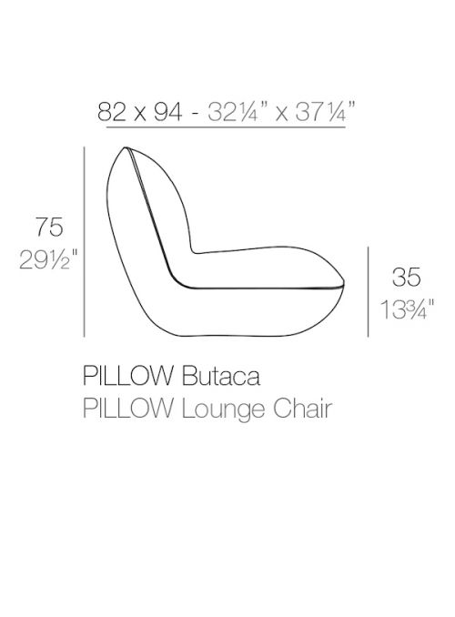 CHAISE LOUNGE PILLOW