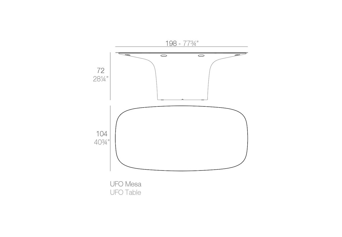 TABLE UFO