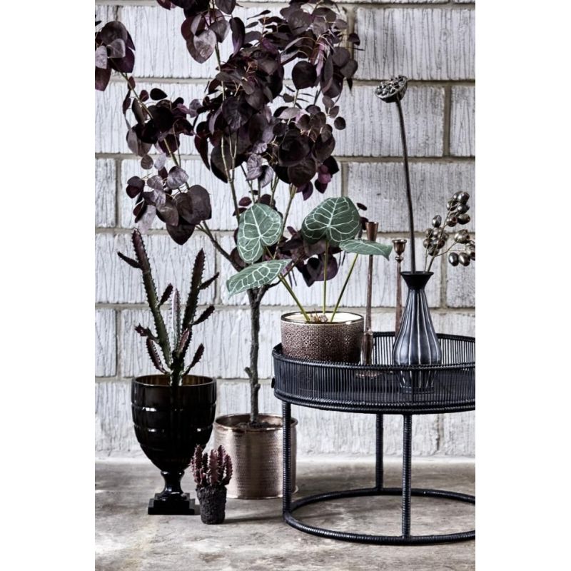 pot de fleurs Bellia violet foncé