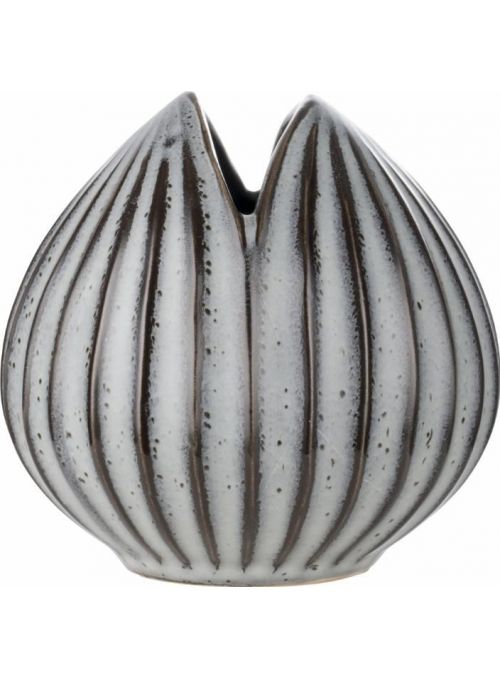 vase Haiya gris