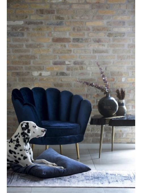 Santena chaise bleu