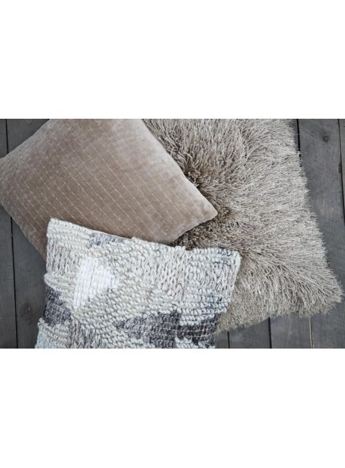 Coussin Taneshia blanc cassé