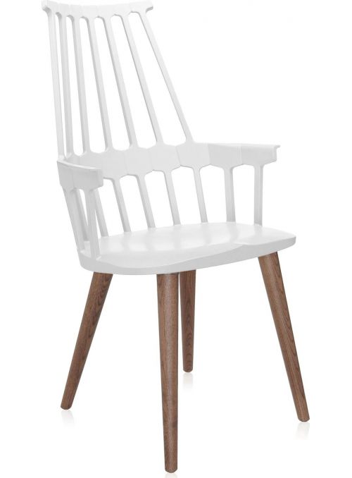 CHAISE COMBACK BLANC ET CHENE