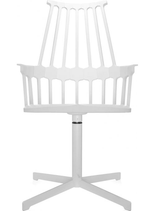 CHAISE COMBACK PIVOTANTE BLANC