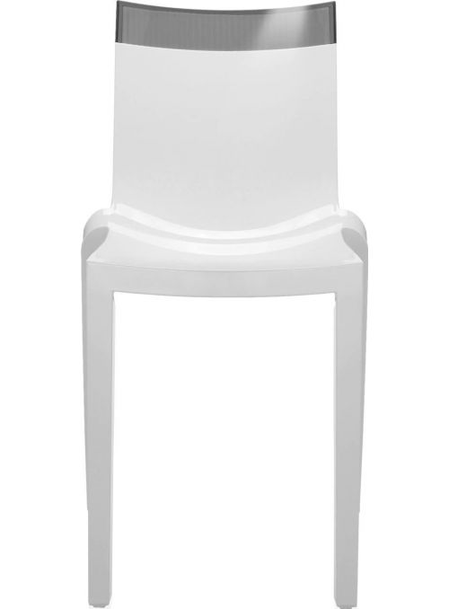 CHAISE HI-CUT BLANC & FUME