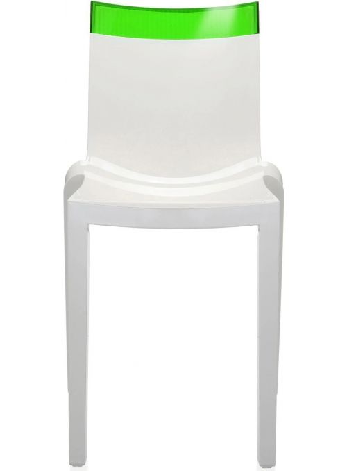 CHAISE HI-CUT BLANC & VERT