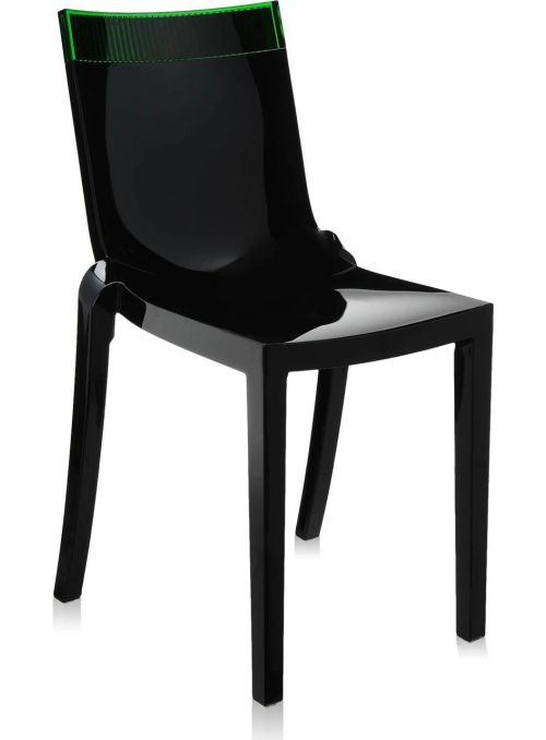 CHAISE HI-CUT NOIR & VERT