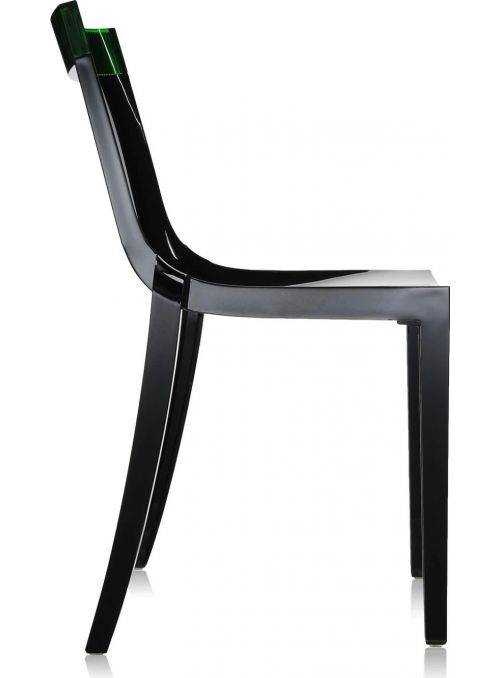 CHAISE HI-CUT NOIR & VERT