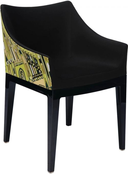 CHAISE MADAME PUCCI NOIR MILAN