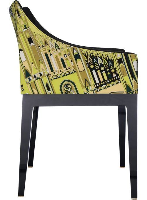 CHAISE MADAME PUCCI NOIR MILAN