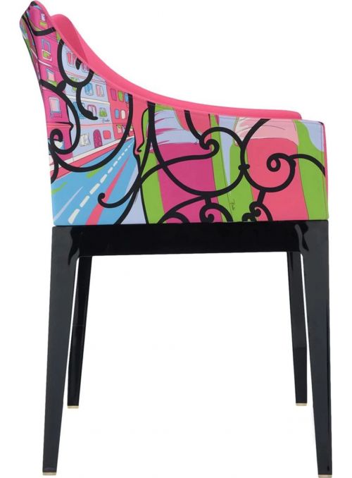 CHAISE MADAME PUCCI NOIR PARIS