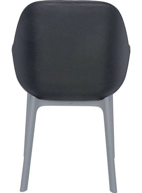 FAUTEUIL CLAP ECOPELLE GRIS...