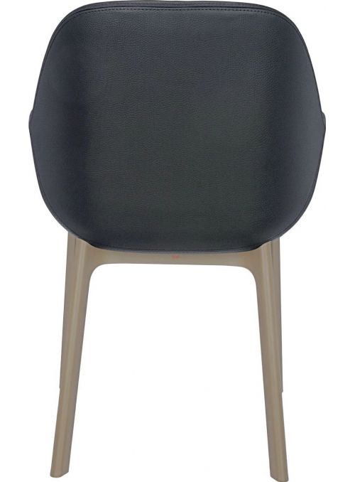 FAUTEUIL CLAP ECOPELLE GRIS...