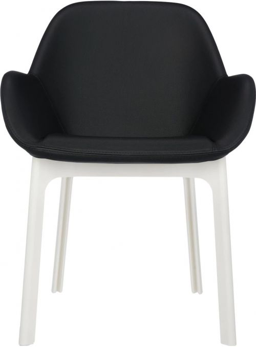 FAUTEUIL CLAP ECOPELLE NOIR...