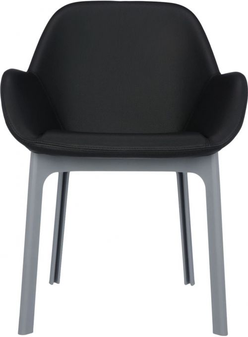 FAUTEUIL CLAP ECOPELLE NOIR...