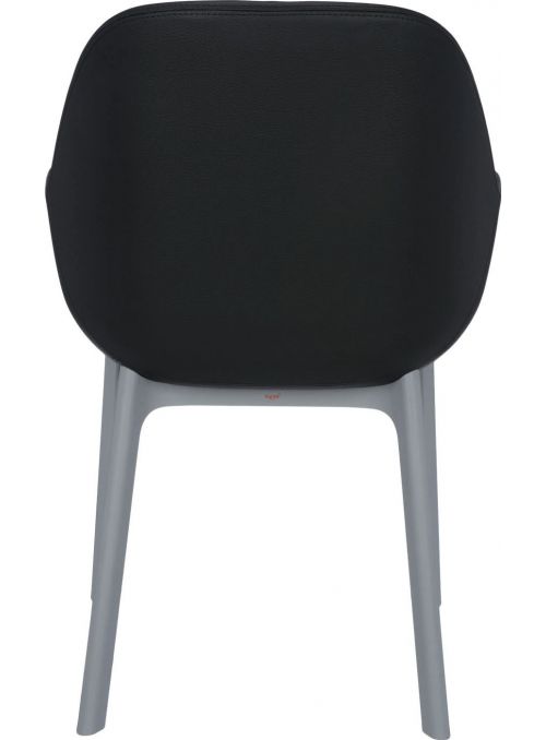 FAUTEUIL CLAP ECOPELLE NOIR...