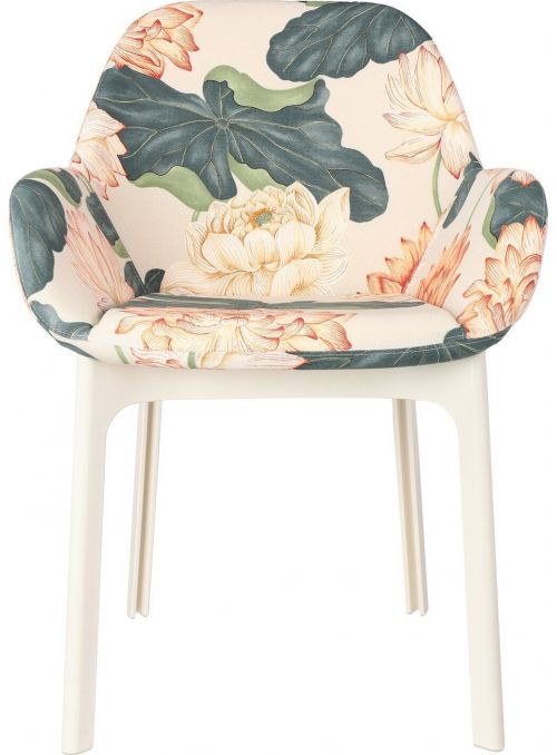 FAUTEUIL CLAP FLOWERS BLANC...