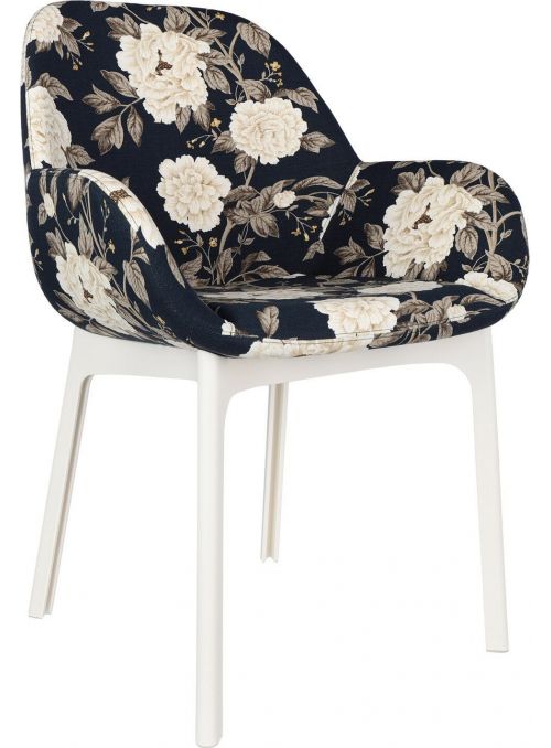 FAUTEUIL CLAP FLOWERS BLANC...