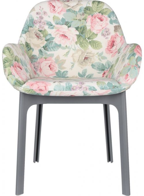 FAUTEUIL CLAP FLOWERS GRIS...