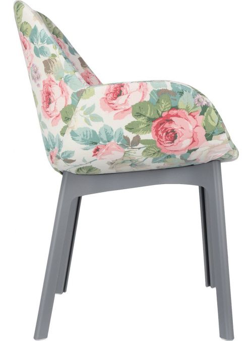 FAUTEUIL CLAP FLOWERS GRIS...