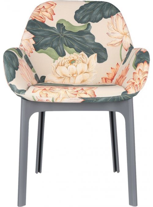 FAUTEUIL CLAP FLOWERS GRIS...