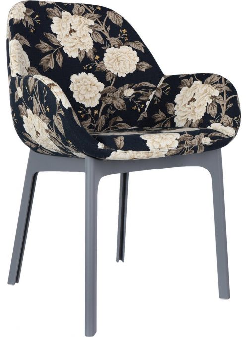 FAUTEUIL CLAP FLOWERS GRIS...