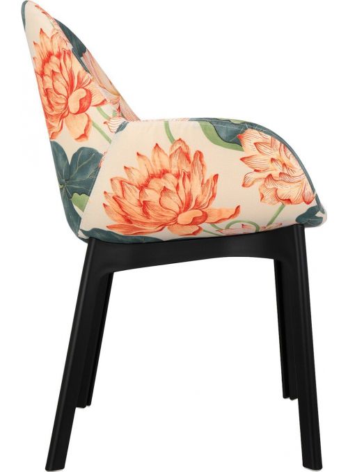 FAUTEUIL CLAP FLOWERS NOIR...