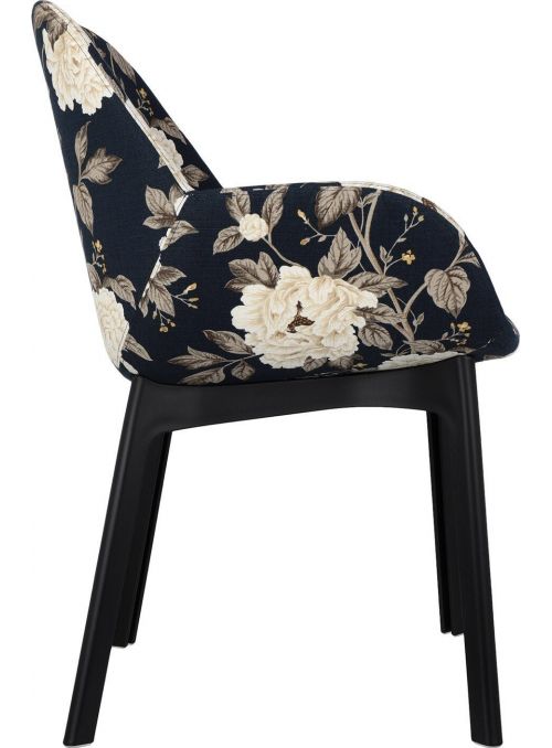 FAUTEUIL CLAP FLOWERS NOIR...