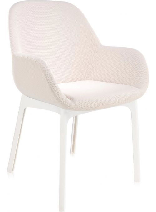 FAUTEUIL CLAP TREVIRA BLANC...