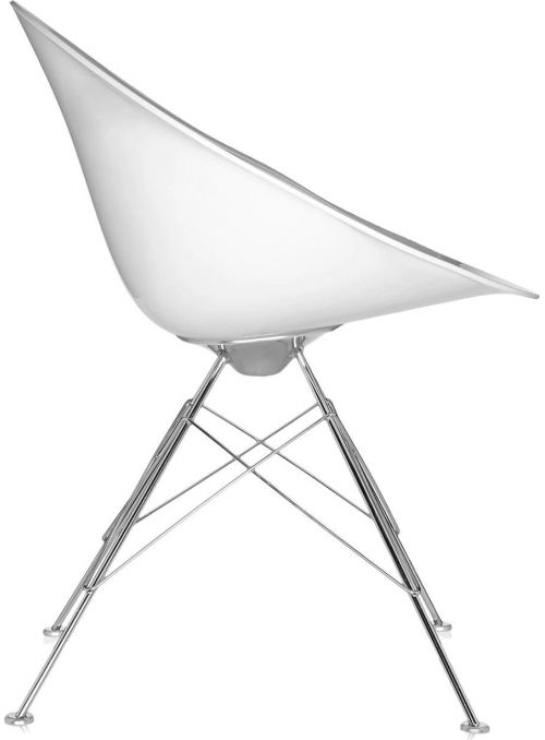 FAUTEUIL ERO|S| BLANC BRILLANT