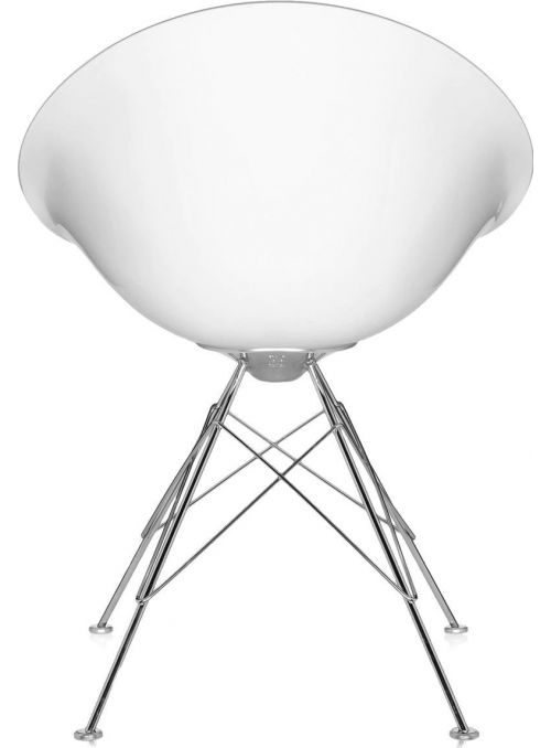 FAUTEUIL ERO|S| BLANC BRILLANT