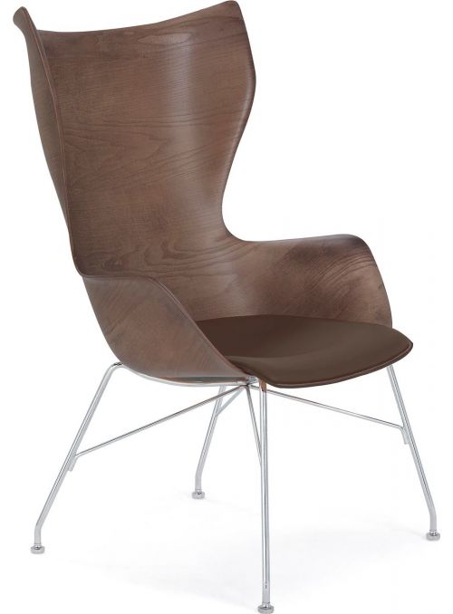 FAUTEUIL K/WOOD FRENE FONCE...