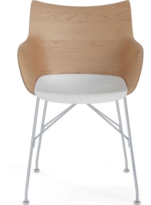 FAUTEUIL Q/WOOD FRENE CLAIR...