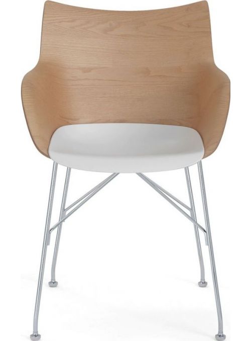 FAUTEUIL Q/WOOD FRENE CLAIR...