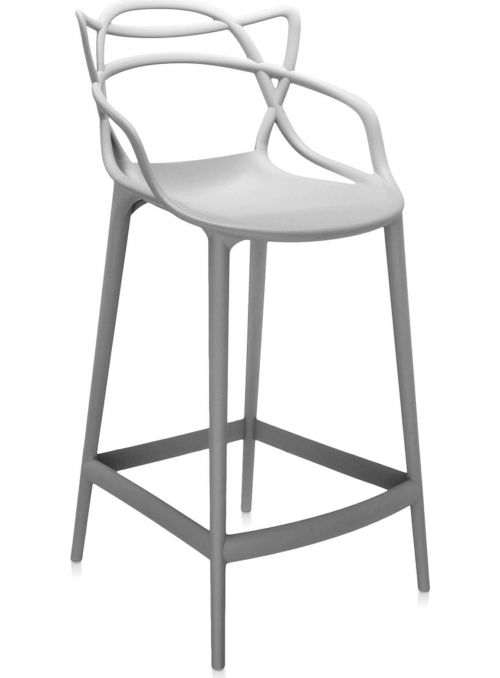 TABOURET MASTERS 65CM GRIS