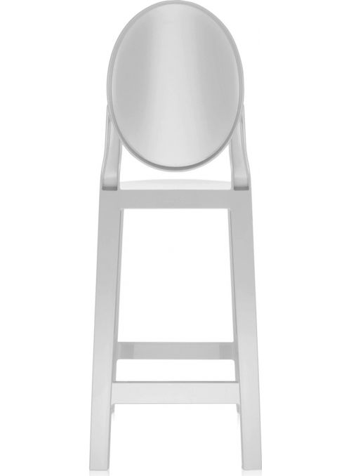 TABOURET ONE MORE 65CM BLANC