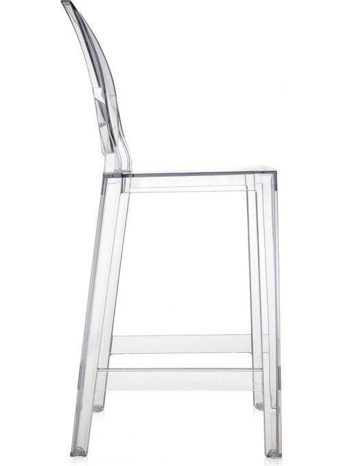 TABOURET ONE MORE 65CM CRISTAL