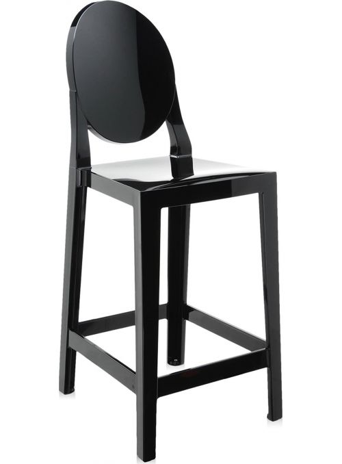 TABOURET ONE MORE 65CM NOIR